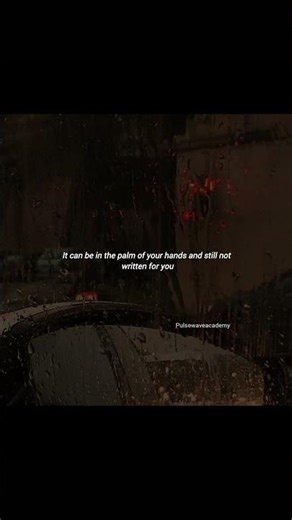 But what isn’t written for you will never truly stay