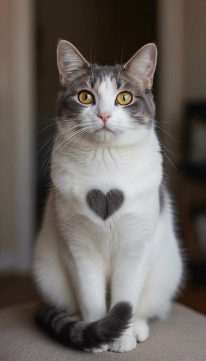 3.1K views · 119 reactions | Absolutely adorable cat with the sweetest heart ever 癩勇 It’s hard to believe how unreal and amazing this little one looks!  Have you ever seen a miracle like this? Share this beauty with your friends! 殺 | Kittentoob.com | Facebook