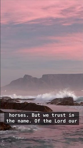 Some Trust in Chariots — Psalm 20