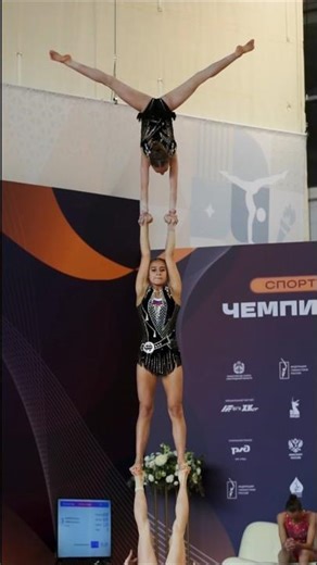 Triple Acro Balance That Looks Impossible 😳