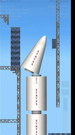 Sfs rocket design big box 🎁#sfs #automobile #spacesuccess