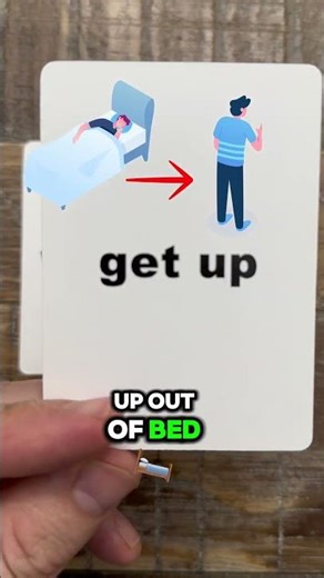 English Lesson Review - part 2 - wake up or get up? #englishlearning
