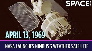 OTD in space - April 13: NASA launches Nimbus 3 weather satellite