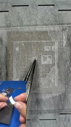 Ic Reballing perfect method IIc reballing tool best