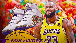First look at LeBron James' upcoming Nike LeBron 4 'Fruity Pebbles'