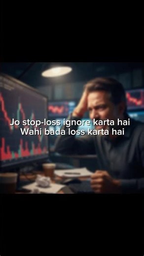 Stop Loss Ignore Karna Sabse Badi Galti Hai | Stock Market Reality