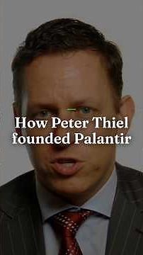 How Peter Thiel turned PayPal's fraud engine into Palantir's foundation