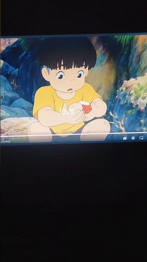 "A fish girl who wished to become human, for the boy she loved 🌊🐠 #Ponyo #Ghibli"