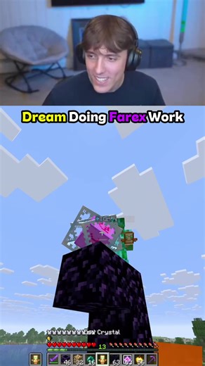 The Moment Dream Pulls Dr Donut As A Pearl Puller #shorts #Minecraft #donutsmp #drdonut #dream