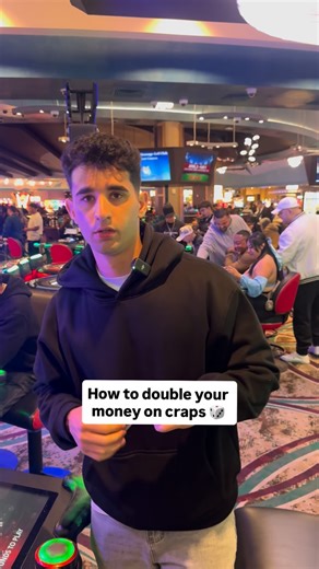 Will on Instagram: "How to double your money craps 🎲#casino #casinolife #gamble #gambler #casinofun"