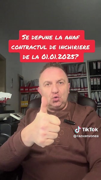 Depunerea contractului de închiriere la ANAF
