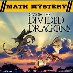 Division Review Math Mystery (Whole Numbers, Decimals, Fractions, Word Problems)
