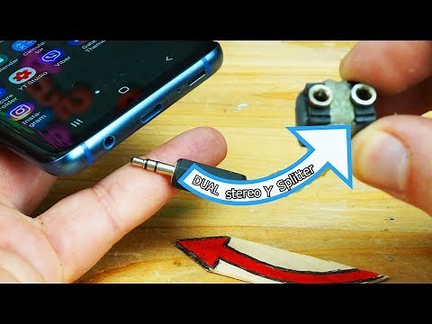 How To Make Dual 3.5mm Stereo Y Splitter - DIY Headphones Splitter