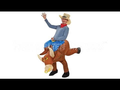 Bull Rider Inflatable Costume