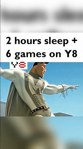 2 hours of sleep, 6 games on Y8 and suddenly I feel like a superhero again