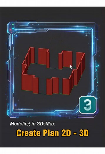 3ds Max 3D Modeling: Plan to 3D Conversion Tutorial