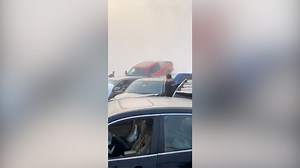 Massive pile-up involving more than 45 cars closes Virginia highway