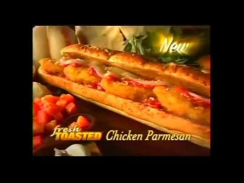 2005 Subway TV Commercial Chicken Parmesan