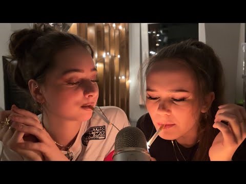 ASMR | Smoke a Cigarette with Us (German)