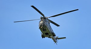 We watched the emotional flyby of the Puma helicopter as RAF bids farewell to the veteran support vehicle