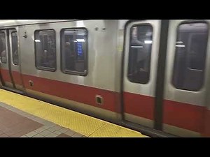 Boston MBTA Red Line Compilation 2025