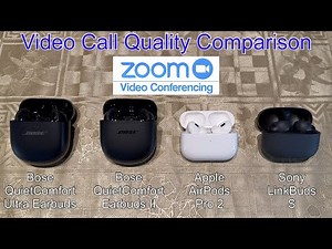 Bose QC Ultra vs QC Earbuds II vs AirPods Pro 2 vs LinkBuds S | Call Quality Comparison Review