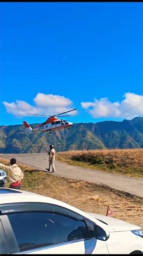 Helicopter landing #shorts #views