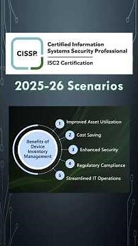 CISSP 1.3 Device Inventory