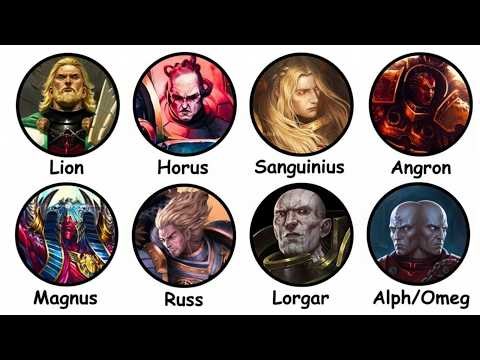 Warhammer 40K: Every Primarch Explained in 6 Minutes!