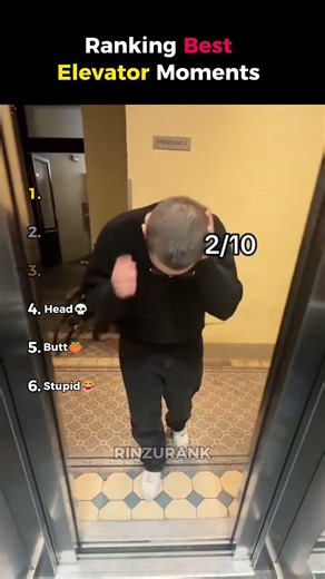 Ranking Best Elevator Moments😭😂