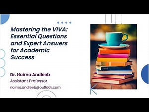 Viva Questions with Answers for Research Project| Masters Thesis | PhD Dissertation | Management
