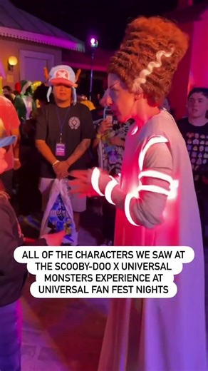 EVERY Character at Scooby-Doo x Universal Monsters Fanfest Nights