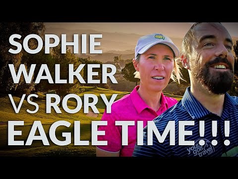 EAGLE TIME!!! La Cala America Golf Course Vlog - Sophie Walker VS YGT Rory - WHO WINS?? #CostaDelSol