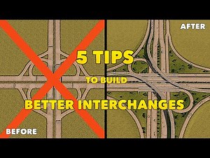 5 TIPS to improve your Highway intechanges in Cities: Skylines | Vanilla | No Mods Needed