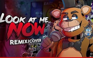 FNAF SONG - Look at Me Now Remix/Cover (feat. @Muscape) | FNAF ANIMATION