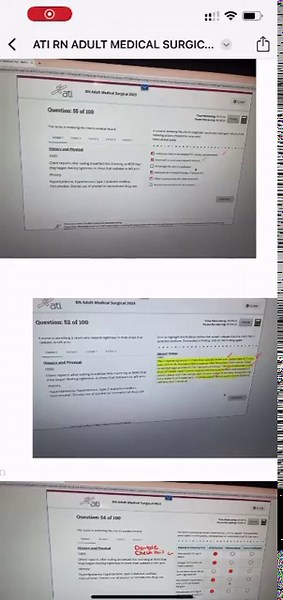ATI Medical Surgical PROCTORED EXAM 2023/2024 ALL VERSIONS Request any other latest proctored exam (peds,leadership, maternal,comp,TEAS, HESI etc via Qualitywriter200@gmail.com or View my lyynk treeh by requesting or PM