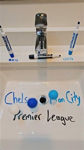 💙 Chelsea vs 🩵 Man City or 🤍 Draw? Drainy Decides 🔮🚿 #PremierLeague #Chelsea #ManCity #DrainyDecides