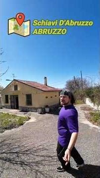 €26,000 One-Level House in Italy with Garden… Would You Buy It? ABRUZZO