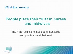 Vodcast: Nursing and midwifery codes of conduct have changed