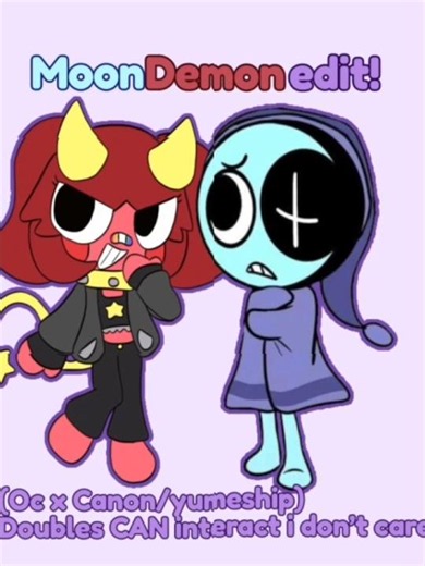 Moon demon yay!! #love #ocxcanon #yumeship #dandysworld #dandysworldoc#trending #shorts #fyp #roblox