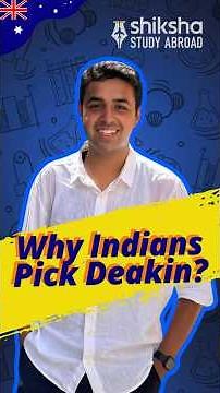 Why Deakin? Where global ranks meet real student happiness!#australia #deakinuniversity #salcc