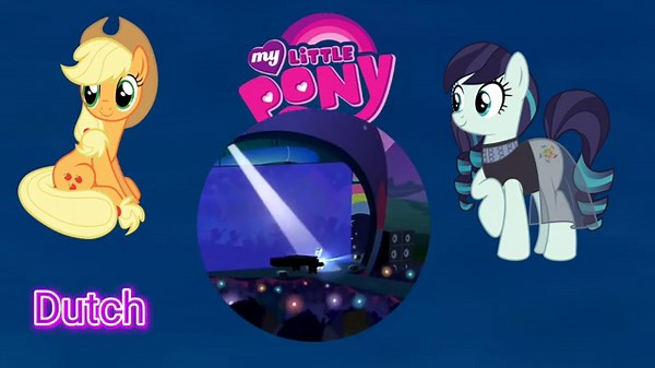 My little pony multilanguage - The Magic Inside in 18 languages