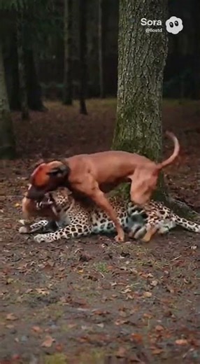 Wrong Choice! Leopard Attacks Pig Farm in Spring