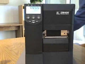 Zebra ZM400 Barcode Printer Factory Defaults