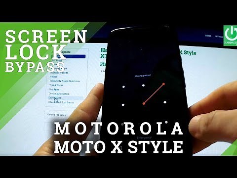 Hard Reset MOTOROLA Moto X Style - reset and bypass screen lock