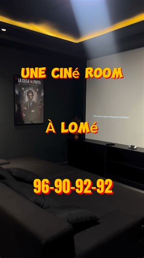 GHOTICA | Modern Griot on Instagram: "J'ai fait l'expérience de la toute première Ciné Room de Lomé et je partage l'expérience avec toi! Contacter @harmony.design.afrique"