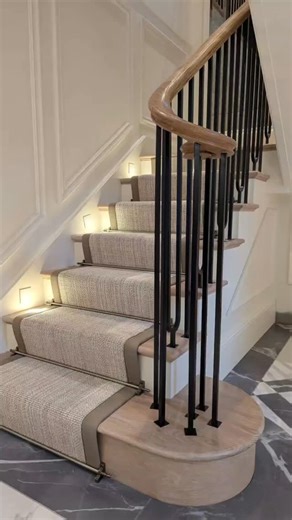 Steel spindle balustrades fitted in Cheshire #stairs #balustrades #interiordesign #stairdesign # | Fineline Balustrades Ltd