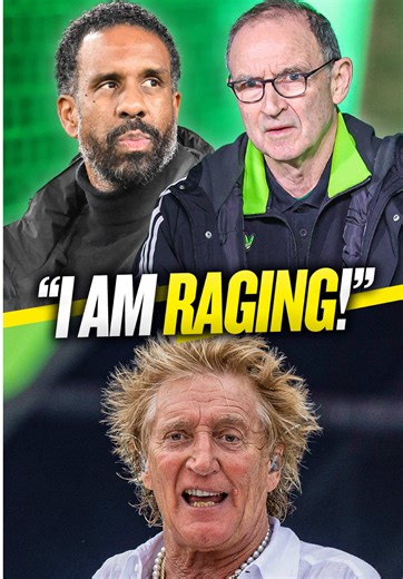 Sir Rod Stewart is not a happy Celtic fan right now! 😡🍀 #celtic #celticfc