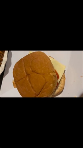 Something quick & easy Cheese burger & bake beans | Ruth Brown