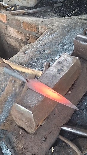 169 reactions · 30 comments | Cool This spear results manufacturing from craftsman blacksmith . #blacksmith #manual #skill #steel #art #craft #village | Sulci Anza | Facebook